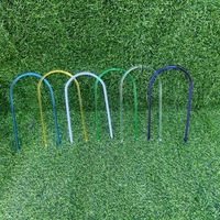 Plantes d'intérieur, plantes grimpantes soutenues par des treillis, lierre avec treillis, treillis transparents en acrylique en forme de U pour plantes en pot
