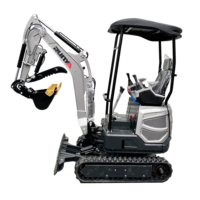 Excavator Mini Crawler 1.5t Bersertifikasi CE EURO5 EPA Pabrik Cina Dengan Lampiran Opsional