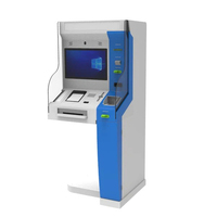 Kiosque de sol multifonctionnel pour administrations, terminal de paiement à écran tactile avec distributeur de cartes et imprimante