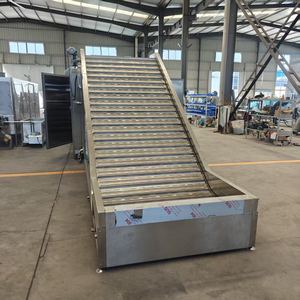 خط إنتاج آلي لغسل وتقشير وتقطيع وسلق الخضروات الجذرية والفواكه، صغير الحجم وموفر للطاقة - Product Image 2