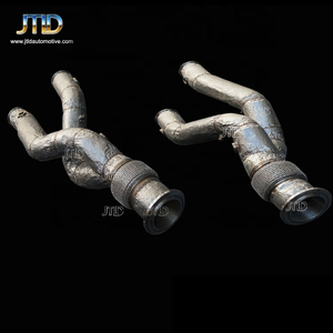 ท่อไอเสียสแตนเลสคุณภาพสูงพร้อมแผ่นกันความร้อน หนา 1 มม. สำหรับ <span class=keywords><strong>Aventador</strong></span> <span class=keywords><strong>SVJ</strong></span> - Product Image 4