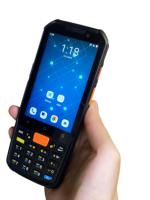 Meilleur terminal de point de vente (TPV) Android portable robuste 4 pouces IP66 Octa-core avec lecteur de codes-barres 1D/2D pour stockage industriel - Modèle 2026