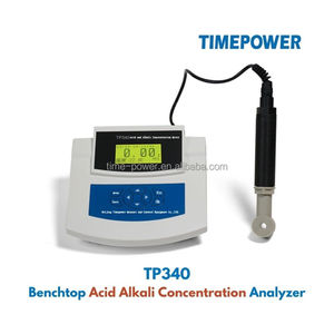 เครื่องวัดความเข้มข้นของกรดและด่างแบบตั้งโต๊ะ Timepower TP340 พร้อมกราฟสัมผัสโค้ง HCL NAOH H2SO4 <span class=keywords><strong>NACL</strong></span> HNO3 <span class=keywords><strong>NA2CO3</strong></span> ในตัว สำหรับใช้ในห้องปฏิบัติการ - Product Image 1