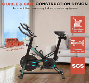 Bicicleta de <span class=keywords><strong>Spinning</strong></span> <span class=keywords><strong>Profesional</strong></span> <span class=keywords><strong>Fija</strong></span> para Gimnasio en Casa, Equipo de Fitness Inteligente para Ejercicio en Interiores - Product Image 3