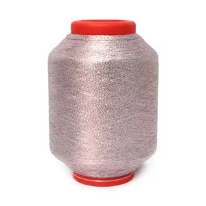 Manufacturer Wholesale Metallic Machine Embroidery Thread MS MH M Type 150D Yarn Polyester Metallic