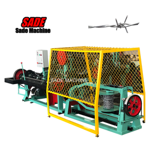 Nuova Macchina Automatica per la Produzione di Filo Spinato con Motore PLC, Bassa Rumorosità, Certificata CE ISO, Marca <span class=keywords><strong>SADE</strong></span>, 120kg/h, 2.2kW - Product Image 3