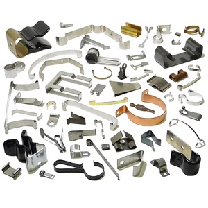 Chuyên Nghiệp Tùy Chỉnh Sang Trọng Zigzag Suối Nước Clip Ốc Chốt Nhỏ Thép Không Gỉ Xoắn Kim Loại Phẳng Mùa Xuân Clip Push Button - Product Image 1