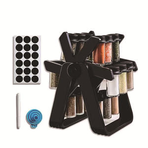 Juego de Especieros de Vidrio para Cocina, Almacenamiento de Especias y Condimentos LM LM25414 China Zhejiang - Product Image 5