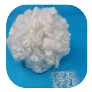 Polyester Fibers Supplier 7D Pillow Filling Material Recycled Polyester Fiber