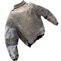 Fabricant de vestes sur mesure, veste de travail en toile de canard vintage usée, veste bomber Detroit, veste de charpentier