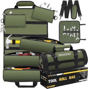 Free sample Multi-Function Roll <b>Tool</b> <b>Kit</b> Hanging Zipper Carry <b>Bag</b> Canvas <b>Kit</b> <b>Tool</b> <b>Bag</b> Super Rolling <b>Tool</b> Roll - Product Image 4