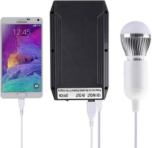 Talentcell bateria de íon de lítio recarregável, 72w, 132wh, 12v/11000mah, 9v/14500mah, 5v/26400mah dc - Product Image 4