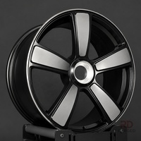 Jantes forgées à blocage central personnalisées pour 996 997 991 992 5X130 911 718 Spyder Taycan 6061T6 en alliage d'aluminium forgé pour voitures de course