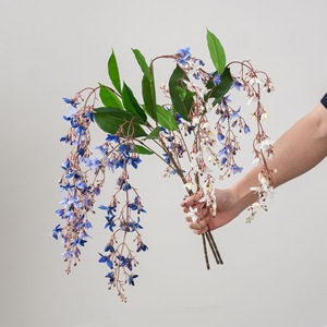 ดอกมะลิประดิษฐ์ CallaFloral กิ่งเดี่ยว สีฟ้า ขาว ชมพู น้ำเงินเข้ม แดงกุหลาบ ผ้าทอสำหรับตกแต่งภายใน - Product Image 1