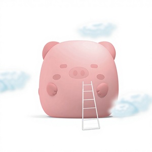 Veilleuse en silicone en forme de cochon, lampe tactile, ornement de chevet, compagnon de sommeil rechargeable par USB, petite lampe de bureau LED de dessin animé - Product Image 1