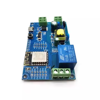 DC5-80V ESP8266 modul Relay WIFI nirkabel, papan pengembangan catu daya Wifi esp-12f 1 saluran untuk ESP32 CAM