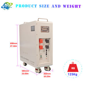 RWT Lifepo4 3,2 V 50ah 105ah 120ah 130ah 135ah 150ah 160ah 180ah 100ah Lifepo4 Célula de batería de iones de litio 51,2 V 300Ah - Product Image 3