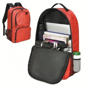 Bolsa de hombro para ordenador portátil de diseño multiusos, bolsas de libros impermeables de cuero para exteriores, mochila de viaje de negocios - Product Image 1