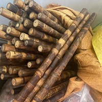 Bâton de bambou poli à la main pour arts martiaux Wushu, canne de fitness, bâton de randonnée Zhenye ZY-BU05