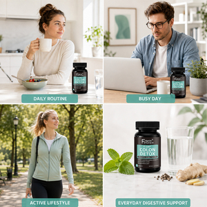 Cápsulas Premium Shecome para Desintoxicación del Colon de 15 Días, Favorecen la Digestión en Hombres y Mujeres, Suplemento Dietético para Desintoxicación del Colon de 15 Días - Product Image 6