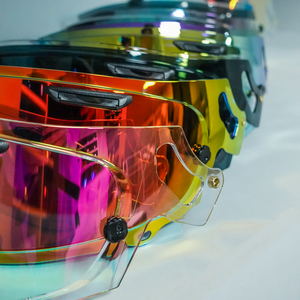 Nuevo Casco de Motocicleta Integral Zhiqi, Resistente al Desgaste, a los Arañazos, a los Rayos UV y al Viento, con Visera, <span class=keywords><strong>Arai</strong></span> RX-7XRX-7VNEOXD - Product Image 3