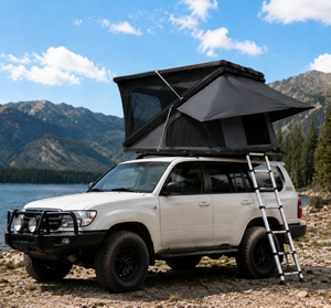 Tente de toit rigide Premium Z pour 2-3 personnes, tente de toit automatique avec matelas et éclairage LED pour le camping en plein air - Product Image 1