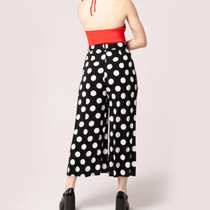 <span class=keywords><strong>Pantaloni</strong></span> da <span class=keywords><strong>donna</strong></span> <span class=keywords><strong>donna</strong></span> a pois larghi a gamba larga Plus Size <span class=keywords><strong>pantaloni</strong></span> Palazzo <span class=keywords><strong>neri</strong></span> a pois da <span class=keywords><strong>donna</strong></span> - Product Image 2