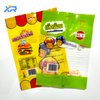 Bolsas de Embalaje de Mylar Personalizadas con Cierre Hermético, Bolsa Sellada con Ventana Transparente para Dulces, Galletas, Bizcochos y Papas Fritas