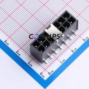 DLL-5569-14ABZ-BK Wire-to-<b>Board</b> <b>Pin</b> Header SMD,P=4.2mm Connector 2x7P 4.2mm Vertical Mount 14P - Product Image 1