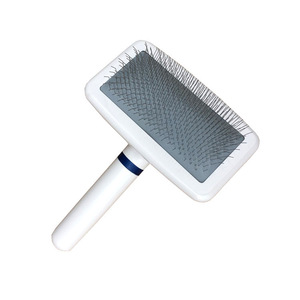 Cepillo de aseo inteligente para perros y gatos con mango blanco, peine de plástico, diseño práctico para uso diario - Product Image 5