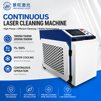 Nettoyeur de métaux écologique de qualité industrielle à haute efficacité, 30 m² par heure, sans produits chimiques, machine de nettoyage au laser