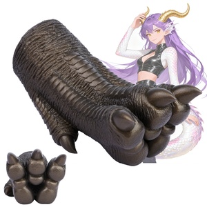 G6272 Premium Dragon Claw Shape Male Masturbators for Penis Pleasure Soft Silicone Animal Pussy Pocket Penis Stroker Sex Toy <b>18</b>+ - Product Image 1