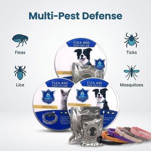 Collar Antipulgas y Garrapatas para Gatos con Logotipo Personalizado, Protección <span class=keywords><strong>de</strong></span> 8 Meses, Impermeable, Recomendado por Veterinarios, con Hebilla <span class=keywords><strong>de</strong></span> Seguridad - Product Image 3