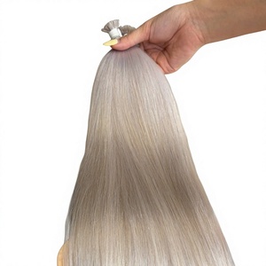 Extensiones de Cabello Humano Vietnamita con Punta de Queratina, Liso, Súper Doble Trama, Color Castaño Natural, Puntas Planas - Product Image 5