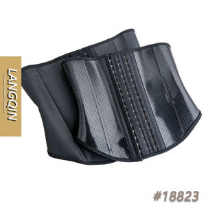 LANGQIN Adjustable Hook Waist Cincher Breathable Hole Back Support Eco-Friendly Anti-Bacterial Medium Control Shaper Belly - Product Image 1