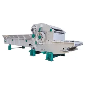 Novo triturador móvel de madeira para máquinas de fabricação de madeira, motor essencial de varejo, rolamento de bomba de engrenagem, PLC