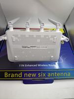 Xinsuhang Neuer X6 N300 2,4GHz WLAN-Router 6 Antennen 1 WAN 3 LAN RJ45 1 Jahr Garantie für ISP Heimnetzwerk Großhandel