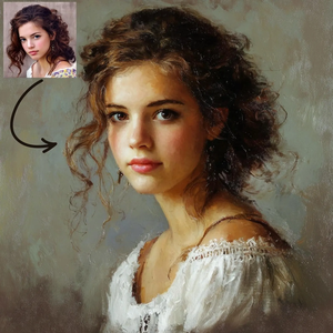 Dipinto a Olio su Tela <span class=keywords><strong>da</strong></span> <span class=keywords><strong>Foto</strong></span>, Opera d'Arte Unica su Commissione e Regalo Perfetto per il Marito - Product Image 3