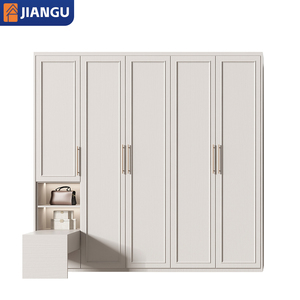 <span class=keywords><strong>Armadio</strong></span> <span class=keywords><strong>e</strong></span> Scrivania di Design Moderno di Alta Qualità in Legno Bianco per Camera da Letto <span class=keywords><strong>e</strong></span> Arredamento Casa - Product Image 1