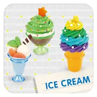 Color生地カッターセットアイスクリームマシン再生おかしいおもちゃ粘土