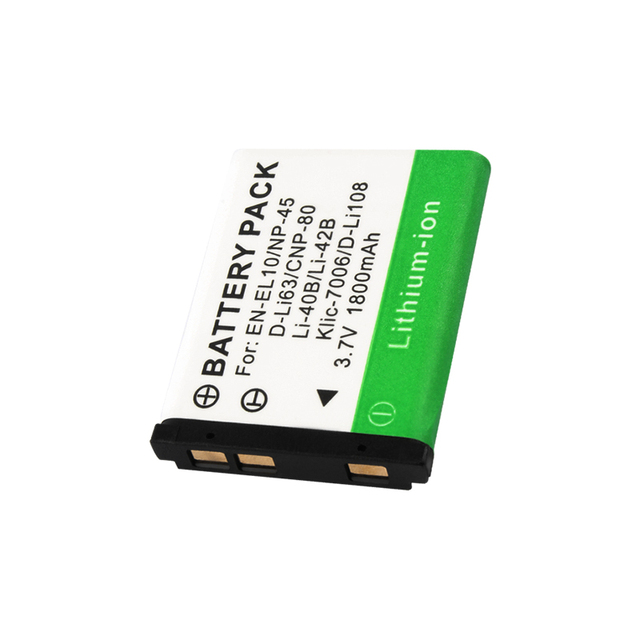 NP-45 EN-EL10 D-Li63 D-Li108 NP-80 Klic-7006 Li-40B Li40B Li-42B Li42B Camera Battery for Olympus D-630 720 725 IR-300 FE-20