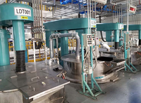 Récipient de mélange de qualité industrielle supportant la plaque de dispersion double couche de machine de dispersion à grande vitesse 100L