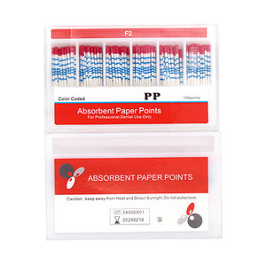 Sıcak Satış Manuel <span class=keywords><strong>Gutta</strong></span> Perka Uçları F1/F2/F3/F4/F5 Emici Saf Pamuklu Kağıt Uçlar - Product Image 2