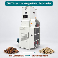 Machine à décortiquer le café avec rouleaux interchangeables 6NLT36 2,5-3,5t/h 7,5kW pour moulin à grains de café sec, fourniture directe d'usine