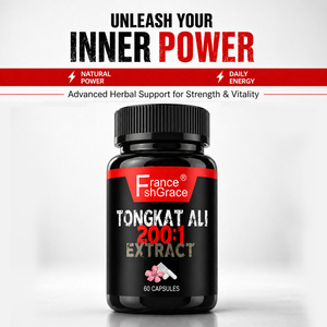 OEM Tongkat Ali กับ Tribulus terrestris 60แคปซูลสำหรับผู้ชายพลังงาน, การเสริมความแข็งแรงรองรับ Maca Tongkat Ali - Product Image 2