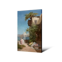Toile en polyester, design artistique, impression numérique sur toile, image HD, design personnalisé pour la décoration de la maison