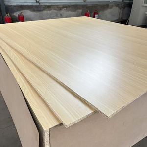 Kích thước lớn 7 * 9ft 6 * 9ft 6 * 8ft melamine ván dăm hoàn thành sóng trắng mDP cho đồ nội thất trong bán flakeboard cho đồ nội thất - Product Image 4