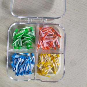 Paquet de tailles assorties LYU03029-12 Nouveau type de cales dentaires en plastique composite - Product Image 1