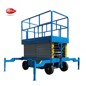 Produsen Crane <span class=keywords><strong>China</strong></span> 4M 6M 8M Mini <span class=keywords><strong>Scissor</strong></span> Lift Elektrik Hidrolik 220V Baterai Portable <span class=keywords><strong>Scissor</strong></span> Lift untuk Dijual - Product Image 1
