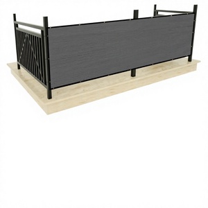 Écran d'intimité <span class=keywords><strong>pour</strong></span> <span class=keywords><strong>balcon</strong></span>, filet d'ombrage tissé robuste, clôture en maille, <span class=keywords><strong>toile</strong></span> d'ombrage rectangulaire <span class=keywords><strong>pour</strong></span> jardin 185 GSM, barrière anti-UV extérieure - Product Image 5
